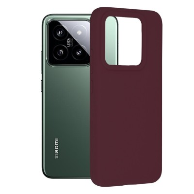 Techsuit - Soft Edge Silicone - Xiaomi 14 - Plum Violet foto