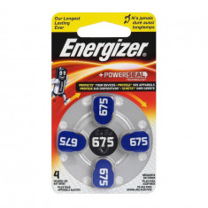 Energizer 675 baterii petru aparate auditive 1.4V-Conținutul pachetului 1x Blister