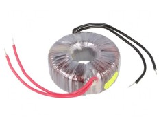 Transformator toroidal 100VA 230V 22V 4.54A cu cabluri
