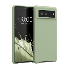 Husa pentru Google Pixel 6, Silicon, Verde, 55480.172, kwmobile