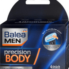 Balea MEN Rezerve lame Precision BODY, 4 buc