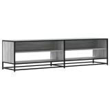 Cumpara ieftin Comoda TV, gri sonoma, 180,5x40x46 cm, lemn compozit