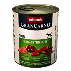 Animonda GranCarno Original Adult vită + inimi rață - 800 g