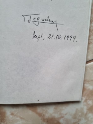 Autograf dedicatie Lucian Dan TEODOROVICI Cu puțin timp &amp;icirc;naintea cobor&amp;acirc;rii extratereștrilor printre noi foto