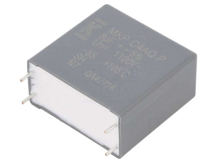 Condensator DC-Link 8uF &plusmn;5% THT