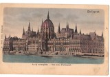 CPIB 16735 CARTE POSTALA - BUDAPESTA, PARLAMENTUL, GANZ ANTAL, VECHE