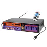 Cumpara ieftin Amplificator profesional tip statie Teli BT-669 cu Bluetooth si putere 2 x 50
