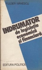 Indrumator de legislatie economica si financiara codificat foto