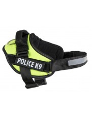 Ham pentru caini Police K9, marimea M, 55-65 cm Galben foto