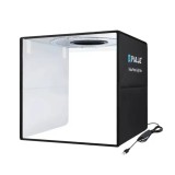 Cumpara ieftin Boxă Foto Pliabilă 40cm cu LED &ndash; Mini Studio Portabil pentru Poze Profesionale Produse, Alb Neutru, Oem