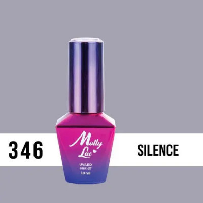 Lac gel MOLLY LAC UV/LED gel polish Fashion Outfit - Silence 346, 10ml foto