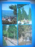 HOPCT LOT 4022 -IP- 4 CARTI POSTALE-OLANESTI -JUD VALCEA --CIRCULATE, Circulata, Printata