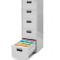 CLASIFICATOR METALIC ASAMBLAT CU 5 SERTARE 460x620x1690 mm (LxlxH), PLUS