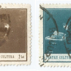 Romania, LP VIII/1932-1934, Timbre pentru cultura, oblit.