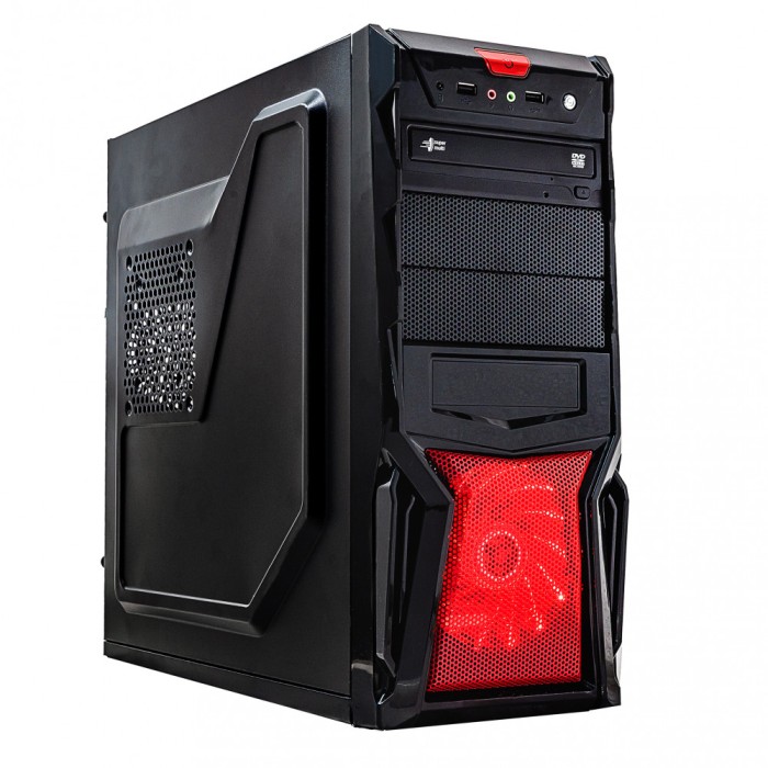 Sistem PC Interlink, Intel Celeron G1610 2.60GHz, 8GB DDR3, 500GB SATA, DVD-RW, CADOU Tastatura + Mouse NewTechnology Media