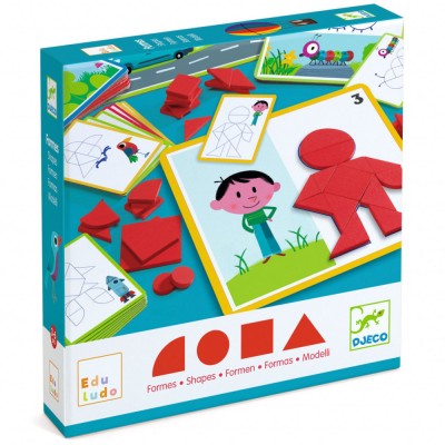 Joc Eduludo Forme geometrice, Djeco foto