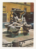 FA4 - Carte Postala - ITALIA - Roma, Fontanna de la Tartaughe, circulata 1976, Fotografie