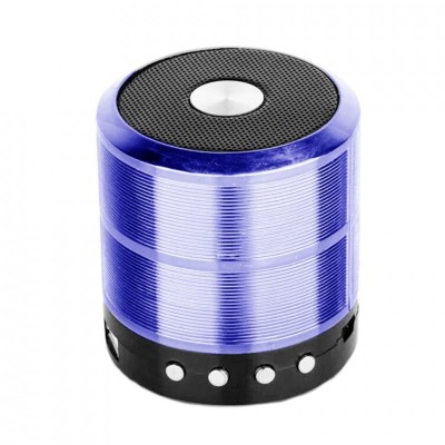 Boxa portabila elSales ELS-887 cu Bluetooth, USB, SD Card, Radio FM, albastru foto