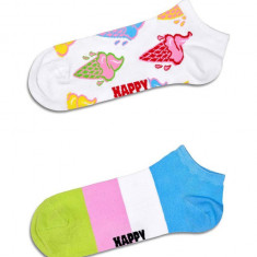 Happy Socks sosete Ice Cream & Stripe Low 2-pack