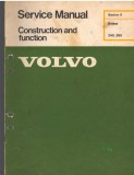 C10288 - VOLVO SERVICE MANUAL CONSTRUCTION AND FUNCTION. FRANA