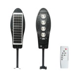 Lampa solara LED stradala 200W cu panou solar si senzor Breckner