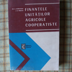 finantele unitatilor agricole cooperatiste bistriceanu
