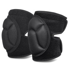 Set 2 Genunchiere, Protectie Spuma EVA, Ajustabile Velcro, pentru Genunchi, Coate, Lucru, Handbal, Volei, Baschet, Respirabile si Moi, 30-44 cm, Unise