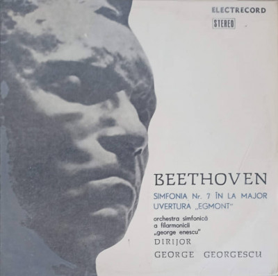 Disc vinil, LP. SIMFONIA NR.7 IN LA MAJOR. UVERTURA EGMONT-LUDWIG VAN BEETHOVEN foto