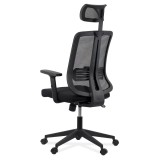 Scaun ergonomic mesh OFFICE40200 negru