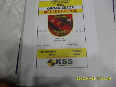 program Key Systemsro Ribita - Muresul Branisca foto
