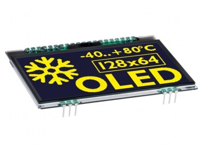 Display OLED Grafic 2,9&amp;quot; 128x64 Verde 1,8-3,3VDC foto