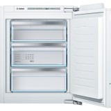 Congelator &icirc;ncorporabil Bosch GIV11AFE0, Low Frost, 72 L, 3 sertare, Alarmă sonoră, H 71 cm, Clasa E