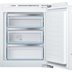 Congelator &icirc;ncorporabil Bosch GIV11AFE0, Low Frost, 72 L, 3 sertare, Alarmă sonoră, H 71 cm, Clasa E