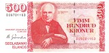 Islanda 500 Kronur 2001 P-58a Seria D39701163