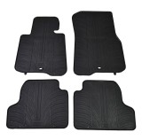 Set covorase auto din cauciuc BMW Seria 4 (F32/F36) Coupe, GrandCoupe 2013-05.2020, Automat, Negru Gledring, 4 buc.