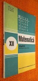 Matematica. Algebra. Manual pentru clasa a XII-a. - Ion D. Ion, Ghioca, Nedita, Clasa 12, Didactica Si Pedagogica