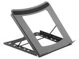 Stativ laptop reglabil 5kg, 10-15", negru - DIGITUS