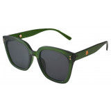 Ochelari de Soare Dama Rectangular Oversized Verde