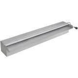 VidaXL F&acirc;nt&acirc;nă piscină dreptunghiulară LED-uri 60 cm oțel inoxidabil