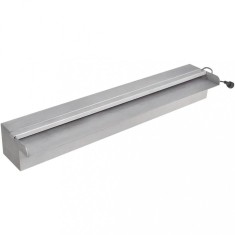 vidaXL F&acirc;nt&acirc;nă piscină dreptunghiulară LED-uri 60 cm oțel inoxidabil
