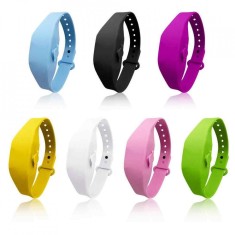 Set 5 x Bratara cu pulverizator dezinfectant maini,reglabila unisex copii si