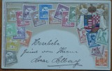 Cumpara ieftin Uniunea Postala Universala , Ungaria , circulata in Bucuresti , embosata ,1905