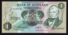 Scotia 1 Pound s0348940 Bank of Scotland 1978 foto