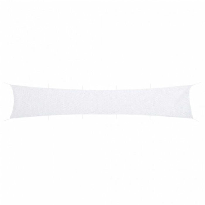 vidaXL Plasă de camuflaj cu geantă de depozitare, alb, 1038x137 cm 4008275