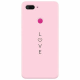 Husa silicon pentru Xiaomi Mi 8 Lite, Love