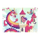 Cumpara ieftin Puzzle Si Joc Dragon, 2X24 Piese, Ravensburger