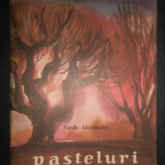 Vasile Alecsandri - Pasteluri (1968, ilustratii de Adrian Ionescu)