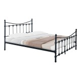 Pat Beowulf metal negru 140x190x102 cm