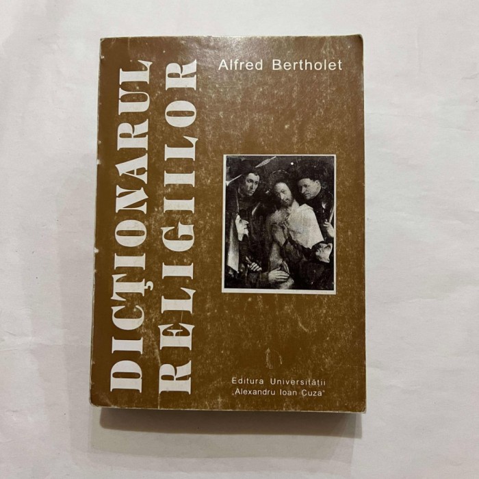 Alfred Bertholet - Dictionarul religiilor