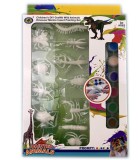 Set de Vopsit Insecte 12 Bucati Jucarie Educativa Non-Toxica Peste 3 Ani